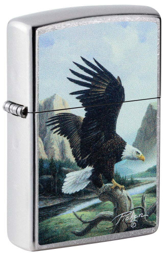 499 ZIPPO ZIPPO Linda Pickens Designпокрытием Street Chrome 499 ZIPPO ZIPPO Linda Pickens Designпокрытием Street Chrome