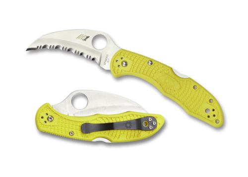 Складной нож Spyderco Tasman Salt 2 Yellow