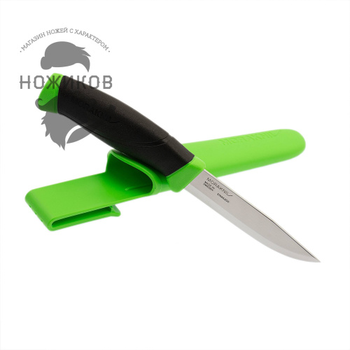 504 Mora Нож с фиксированным лезвием Morakniv Companion Green фото 12
