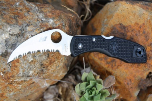 Складной нож Spyderco Tasman Salt™ 106SBK фото 9