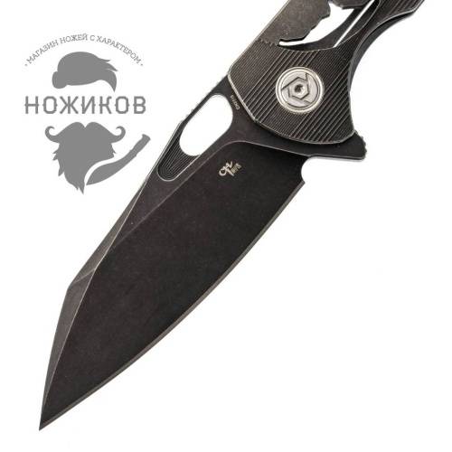 5891 ch outdoor knife CH3515 Black фото 5