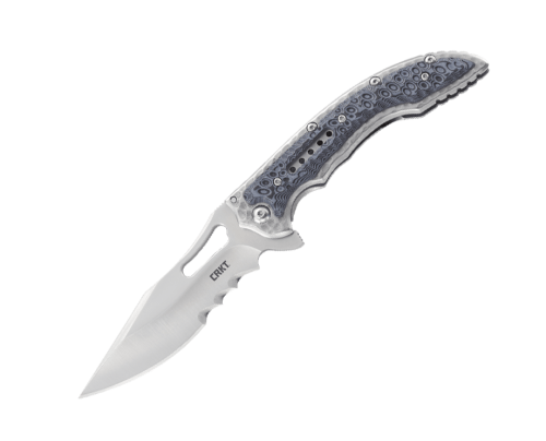 Складной нож CRKT Fossil™ BLACK WITH VEFF SERRATIONS™ Складной нож CRKT Fossil™ BLACK WITH VEFF SERRATIONS™