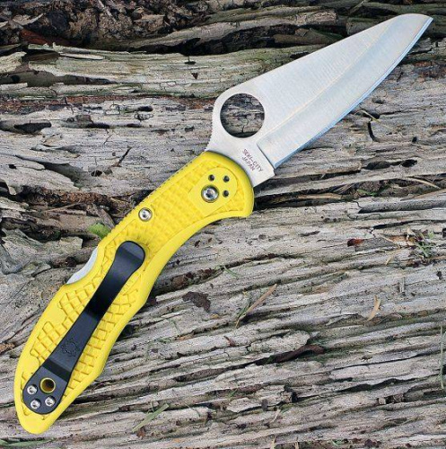 Складной нож Spyderco Salt 2 - C88PYL2 фото 4 Складной нож Spyderco Salt 2 - C88PYL2 фото 4