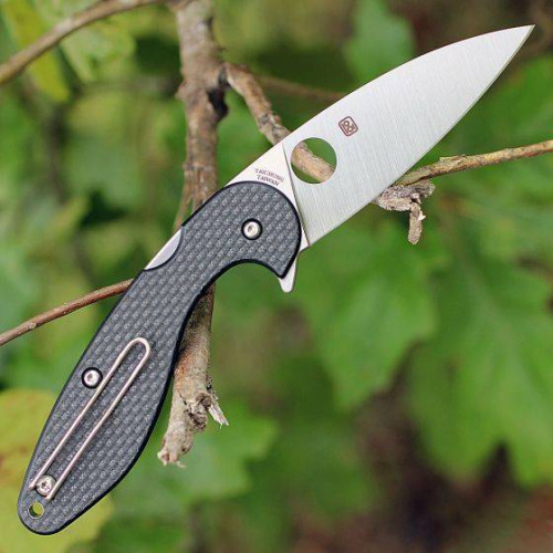 Складной нож Spyderco Sliverax 228CFP фото 4 Складной нож Spyderco Sliverax 228CFP фото 4