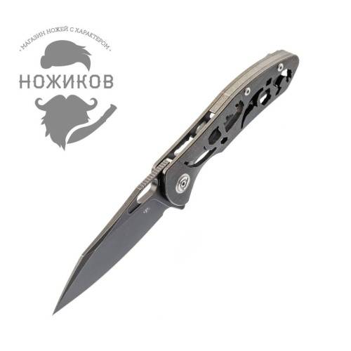 5891 ch outdoor knife CH3515 Black фото 9