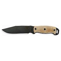 Нож с фиксированным клинком Ontario "RD6 Tan micarta"